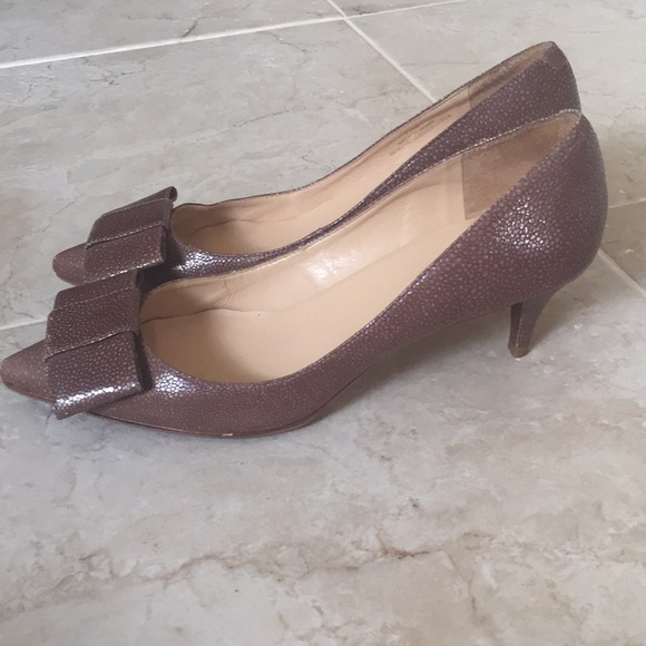 Talbots brown kitten heels - Picture 2 of 7